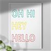 Hygge Creations - Stampa tipografica, 230 g/m², carta liscia e fine, colore bianco, formato A3