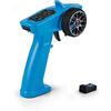 Carson 500500100 500500100 Reflex Wheel Start 2.4 G Radio, modellismo, Accessori, Telecomando, Ricevitore, 3 canali, Tamiya Kit Compatibile, Blu