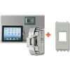 Fanton caricatore USB A incasso compatibile Vimar Eikon bianca - 82890-VB