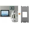 Fanton caricatore USB A compatibile Vimar Plana Silver grigio metallizzato - 82891-PG
