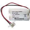 Saft Batteria litio 7,2V 2,6Ah compatibile genio allarme rilevatore SR71DT12