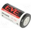 EVE Batteria litio 3,6V 19Ah tipo D torcia ER34615 Compatibile con Saft LSH20