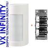 Ajax Optex sensore doppia tecnologia esterno VXI-RDAM-X5 Infinity + Modulo 38184 - 10306