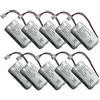 Saft 10 Pezzi batteria antifurto 7,2V 2,6Ah compatibile Abb Domus Tech - 2LS14500-ABB