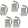 Saft 5 batteria litio 3,6V 5,2Ah compatibile teknox tecnox 2LS14500SX