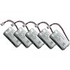 Saft 5 Pezzi batteria antifurto 7,2V 2,6Ah compatibile Abb Domus Tech - 2LS14500-ABB