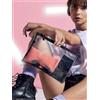 BagBase Pochette trasparente personalizzato Bag Base Clear Grab Pouch personalizzate o neutre