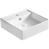 Riveshop Lavabo Linpha in ceramica d'appoggio 46.5x46.5 - 185-LA40