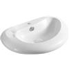 Riveshop Lavabo Linpha in ceramica d'appoggio 54.5x41 - 185-LA43