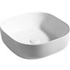 Riveshop Lavabo Linpha in ceramica d'appoggio 43x43 - 185-LA55