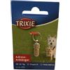 Trixie Porta Indirizzo in Metallo Cromato Piccolo per Gatti