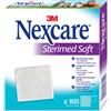 Nexcare GARZA COMPRESSA STERIMED SOFT IN TESSUTO NON TESSUTO STERILE 10X10CM 100 PEZZI MULTILINGUAL