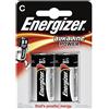 Energizer C MezzaTorcia Alkaline Power - Blister da 2 pile