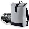 BagBase Zaino roll top personalizzato Bag Base Reflective Roll-Top Backpack personalizzate o neutre