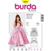 burdastyle Burda B4364 - Cartamodello per Costume da Principessa, 19x13 cm