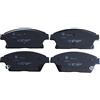 AutoMentum AM25034.5 Kit Pastiglie Freno di 4 per OPEL MOKKA / MOKKA X (J13) 2012- Assale anteriore e altri veicoli