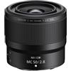 Nikon NIKKOR ob. Z MC 50 mm f/2.8 Macro - Finanziam. Int. Zero da 350 a 1500€