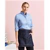 Premier Abbigliamento personalizzate. Grembiule Jeans Stitch Denim Waist Apron Premier - Premier personalizzate o neutre