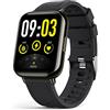 AGPTEK Smartwatch Uomo Donna, Orologio Fitness Digitale, Smart Watch Android iOS, Activity Tracker Sportivo, Contapassi Polso Uomo, Orologio Smartwatch IP68, Cardiofrequenzimetro, Calorie