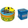 CreativaMente Smiley Games Gioco In Scatola, 501 & Rolling Cubes Parolandia Gioco In Scatola, 551