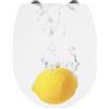 Cornat KSDSC104 - Sedile WC Lime, design fresco e fruttato, in termoplastica facile da pulire, funzione Quick up & Clean, chiusura automatica, facile da montare dall'alto