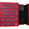 Grafoplás 82402632 Cartella a 3 alette in cartone foderato, copertina rigida, formato protocollo, collezione Katuki Saguyaki, Bull, certificato FSC