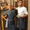 Premier Abbigliamento personalizzate. Grembiule Division Waxed Look Denim Waist Apron Premier - Premier personalizzate o neutre