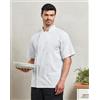 Premier Abbigliamento personalizzate. Giacca chef unisex 195 g/m² personalizzabile Premier Studded Front Shorts Sleeve Chef's Jacket - Premier personalizzate o neutre