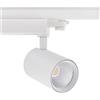 Faro LED per binario Trifase 35W ang. 60° - Rosa per Banco Carni Colore Rosa Alimentare