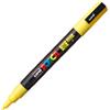 UNI MITSUBISHI Marcatore a base d'acqua Uni Posca PC3M - punta fine da 0,9mm a 1,3mm - giallo - Uni Mitsubishi (unità vendita 1 pz.)