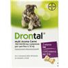 Bayer Drontal Multi Aroma Carne 2 Compresse Per Cani Fino A 10 Kg