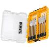 DEWALT DT70750-QZ- Set di punte piatte per trapano, 8 pezzi