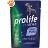 Prolife Dog Lifestyle Adult Mature Mini Pesce Bianco e Riso - Confezione da 100 Gr