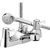 Bristan VAL2 BSM C - Miscelatore per vasca da bagno, doccia, 1 e 2 fori, cromato