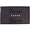 La Finesse Porta Stuoia, Polyester, Nero/Grigio, Taglia Unica