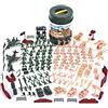 JOYIN Soldatini Militari Giocattoli Playset per Combattimento dell'Esercito Small Soldiers Soldatini di Plastica Campi di Battaglia