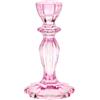 Talking Tables Portacandele in Vetro Rosa Talking Tables - Supporto Decorativo per Candele a Stelo, San Valentino, Matrimonio, Compleanno, Anniversario, Arredo Casa