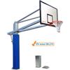 (05) 1/2 IMP. BASKET/MIBASKET TUBO S. CM 20X20X0,3 SBALZO CM 225 REG. + BUSSOLE