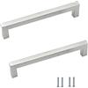 ANSIEDIO 2 pezzi Maniglie per Mobile Acciaio Inox Maniglie Armadio Maniglie per Cucina Distanza Fori 160 mm