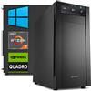 Assemblati PC linea WORKSTATION AMD RYZEN 7 5800X 8 Core - Ram 32 GB - SSD M.2 500 GB - HD 2 TB - Quadro T1000 - Windows 10/11 Pro