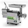 Abbinato Tritacarne - Grattugia carenato. Bocca 82 ø - Produzione Tritacarne 300 Kg./h - Gruppo macinazione INOX - Voltaggio MONOFASE - SENZA Inversione di marcia - Rullo in acciaio inox