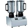 Frullatore doppio Professionale da banco - Bicchiere Inox Lt. 3 + 3