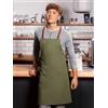 Karlowsky Grembiule per ristorante e bar personalizzato Karlowsky Bib Apron Green Generation Made of Recycled Plastic personalizzate o neutre
