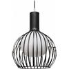 M LEDME Lampadario da soffitto Negra Carol Nero 1 x E27 M LEDME
