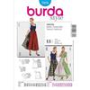 burdastyle Burda B7870 - Cartamodello per Abito Folklore, Dimensioni: 19 x 13 cm (Lingua Inglese)