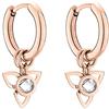 Tamaris Orecchini acciaio inox oro rosa TJ-0018-E-15
