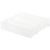 Compactor Free Organizzatore per Cassetti, Collezione Life, Taglia L, Bianco, 44x10(h) cm