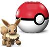 Mega Brands Mega Construx-Pokemon, Mini Eevee Assemblabile con Pokeball, Giocattolo per Bambini 6+ Anni, GKY74