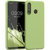 kwmobile Custodia Compatibile con Huawei P30 Lite Cover - Back Case per Smartphone in Silicone TPU - Protezione Gommata - verde pomodoro