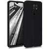 kwmobile Custodia Compatibile con Xiaomi Redmi 9 Cover - Back Case per Smartphone in Silicone TPU - Protezione Gommata - nero matt